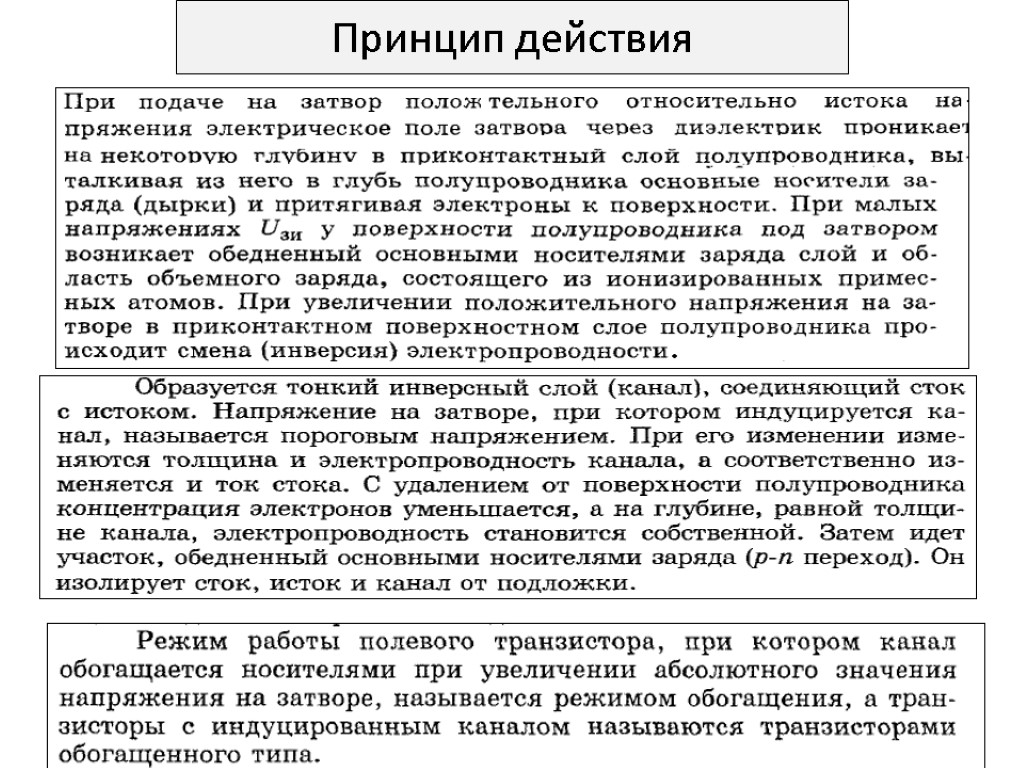 Принцип действия